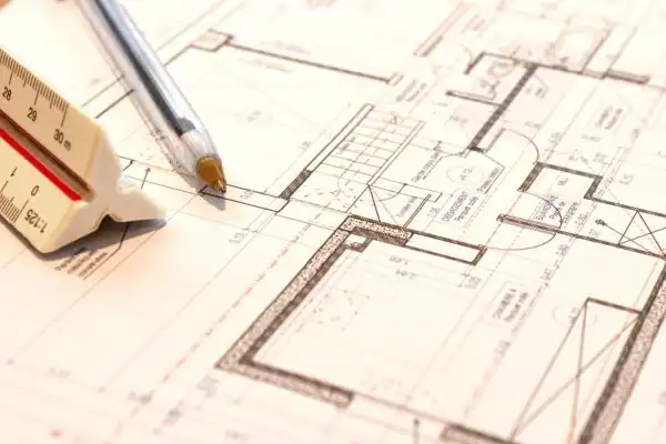 Image of architect Kingswood drawings