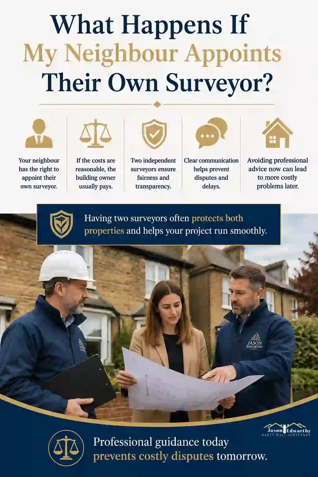 What Happens If My Neighbour Appoints Their Own Surveyor Kingswood?